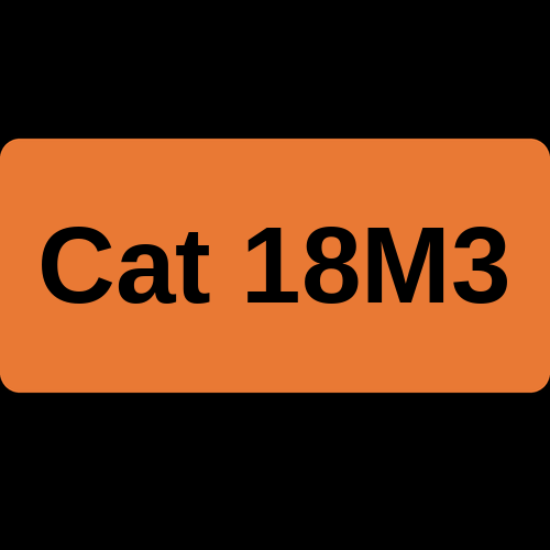 Cat 18M3